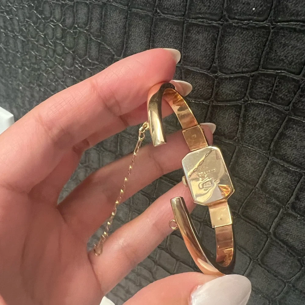 Vintage Rose Gold Women's Bangle Watch - Unbranded